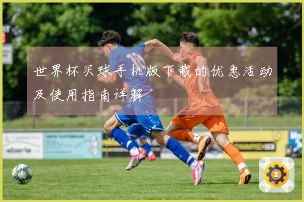 世界杯买球手机版下载的优惠活动及使用指南详解